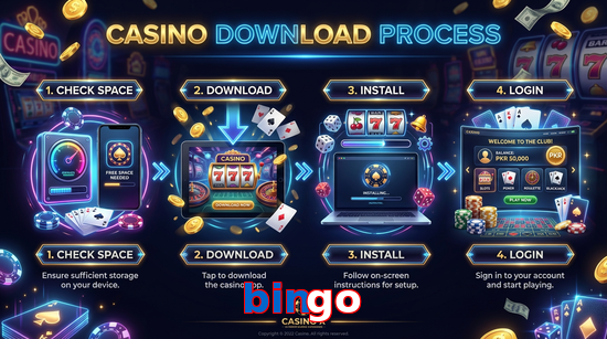 Game list for Bingo download section
