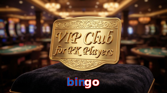 Main screen of Bingo vip page for PK players